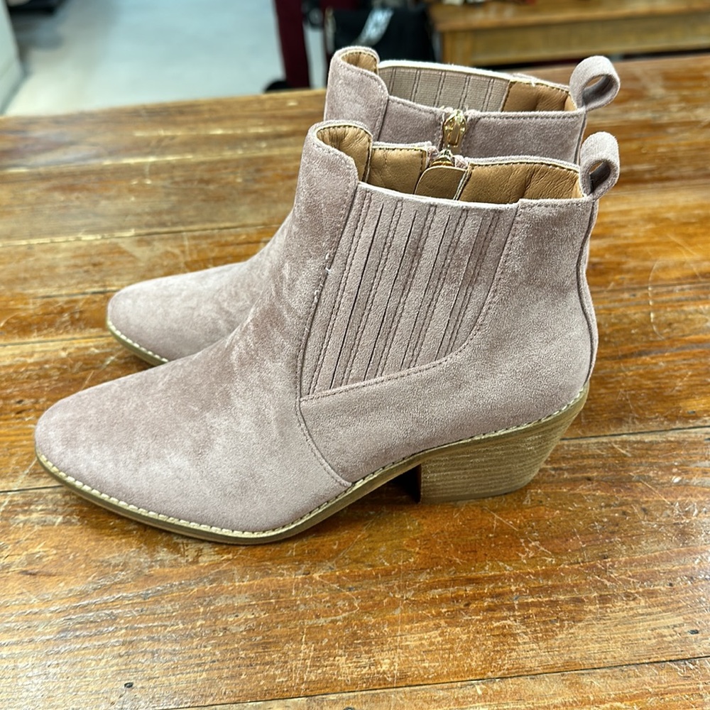 Corkys Blush Suede Potion Boots - Picture 3 of 7